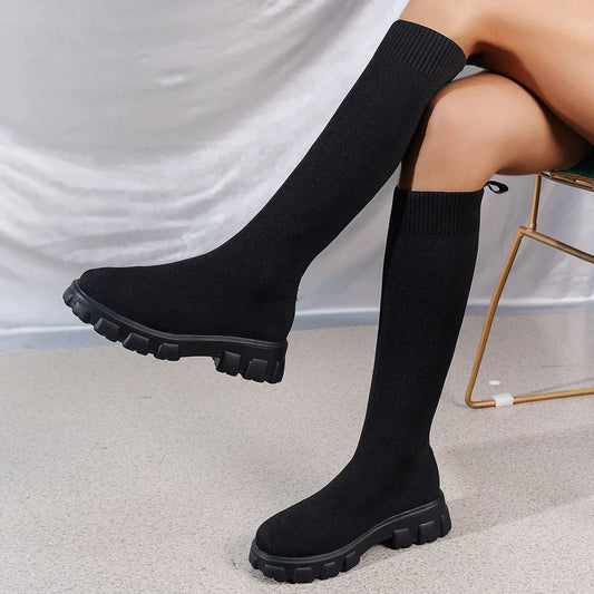 Lenys High Knee Boots