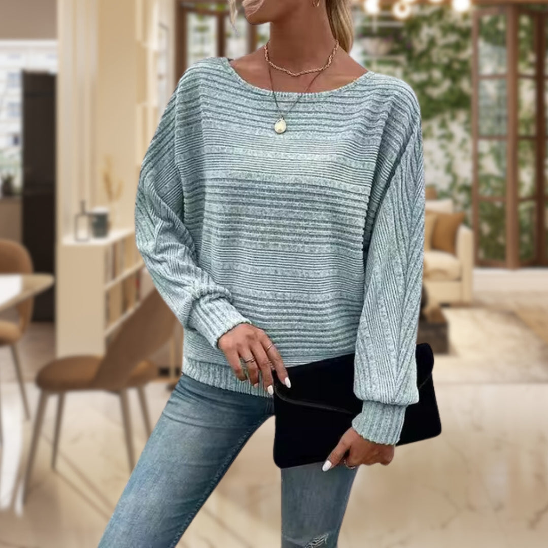 Irma - Textured sweater for women