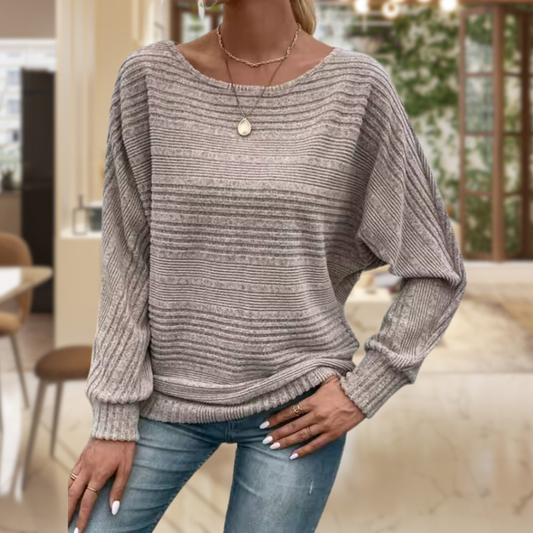 Irma - Textured sweater for women