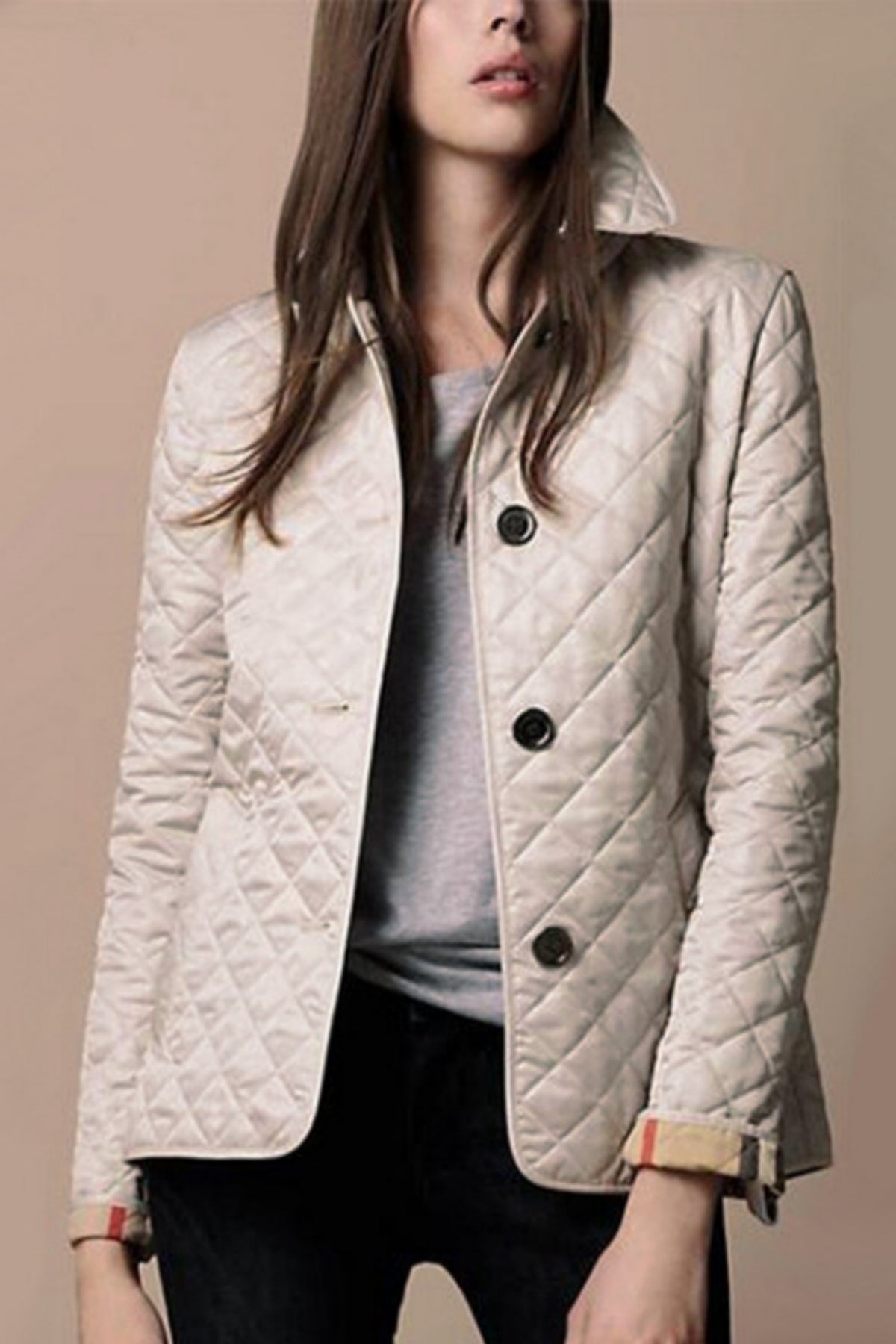 Evie - Slimfit silk-cotton jacket