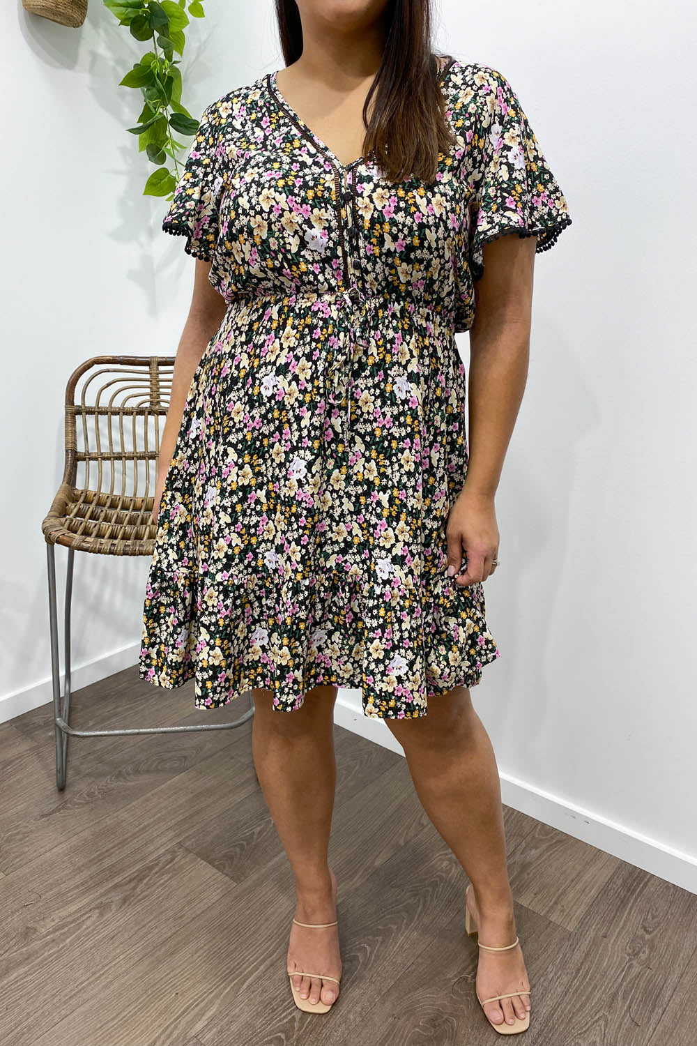 Erin Print Dress