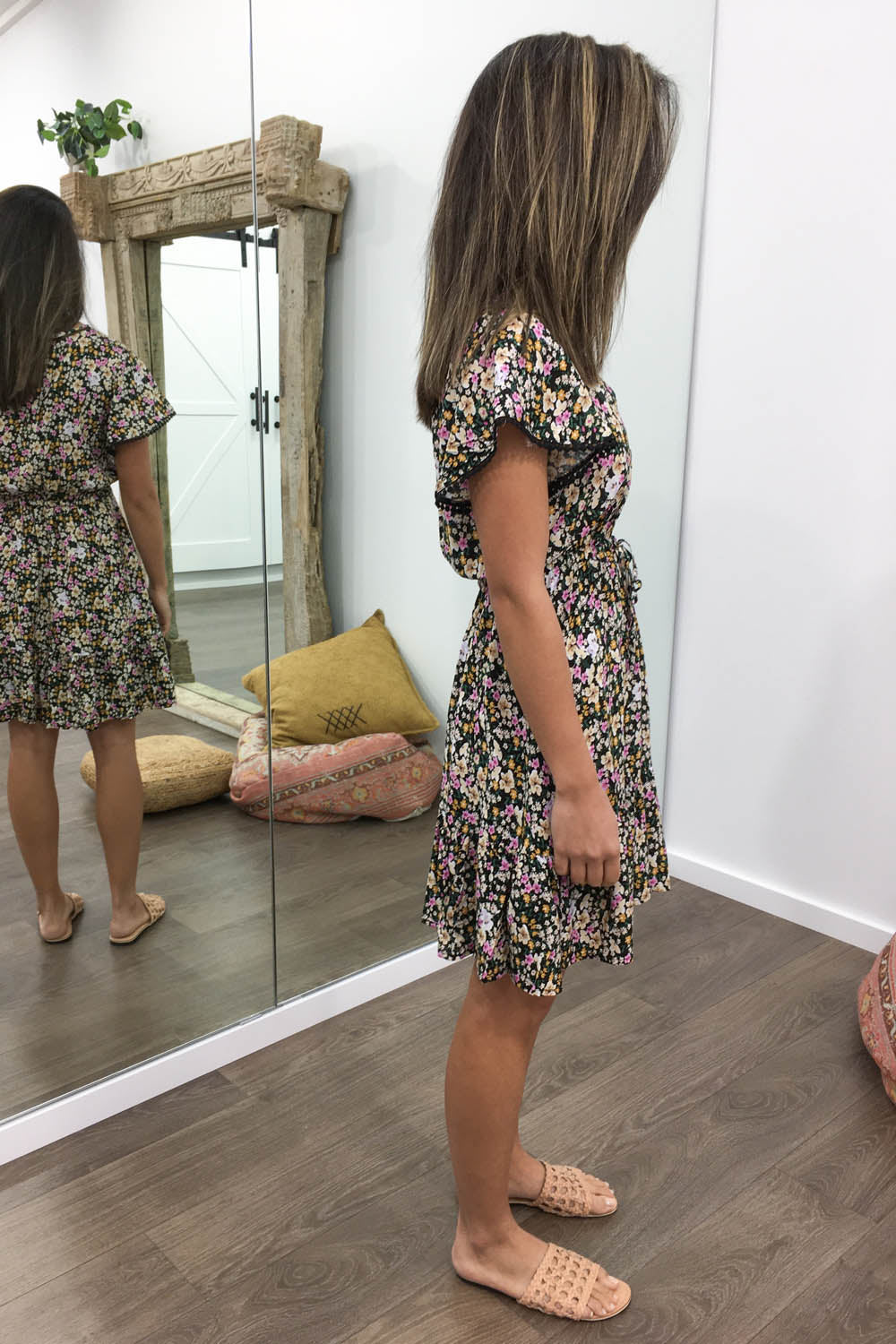 Erin Print Dress