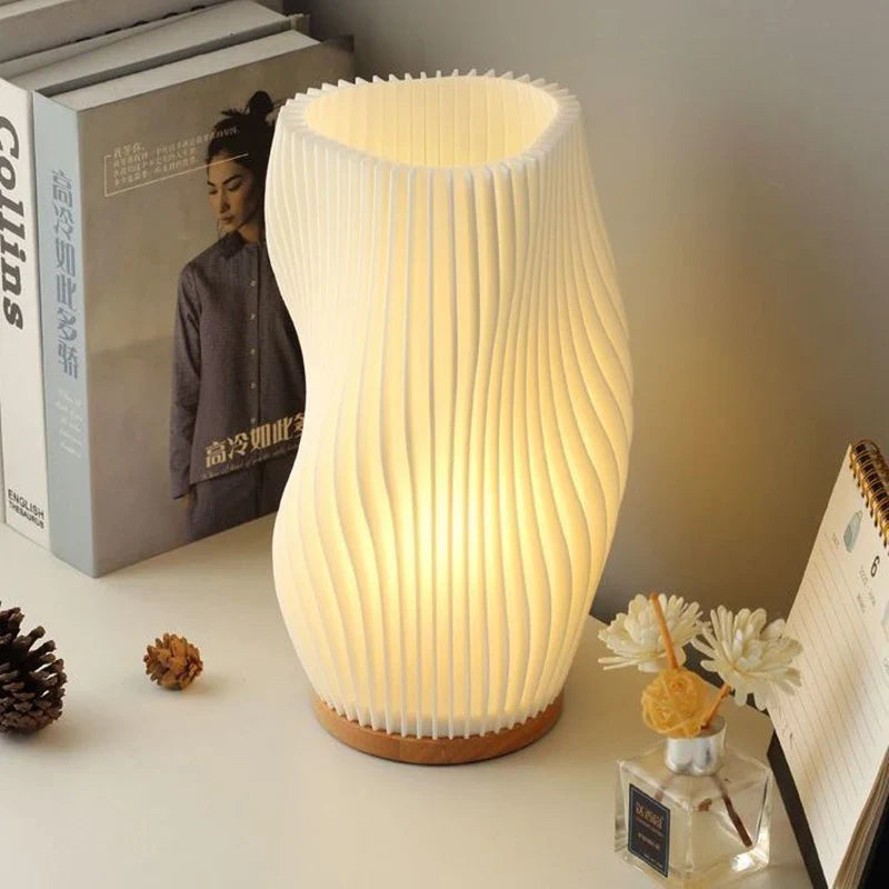 Serene Wave Crest Lamp