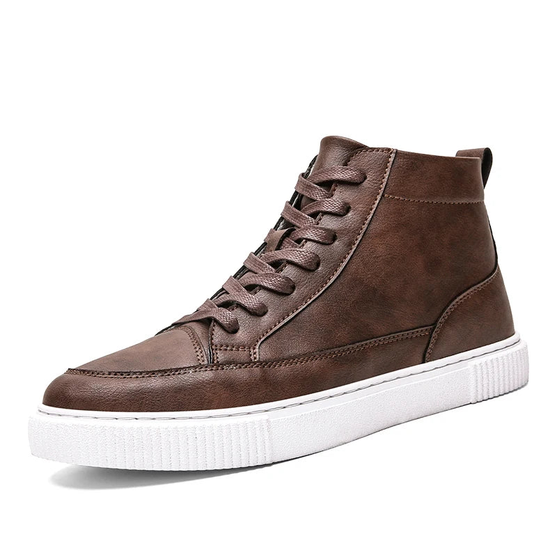 Oliver High Top Leather Sneakers