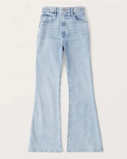 Ultra High Rise Stretch Flare Jean